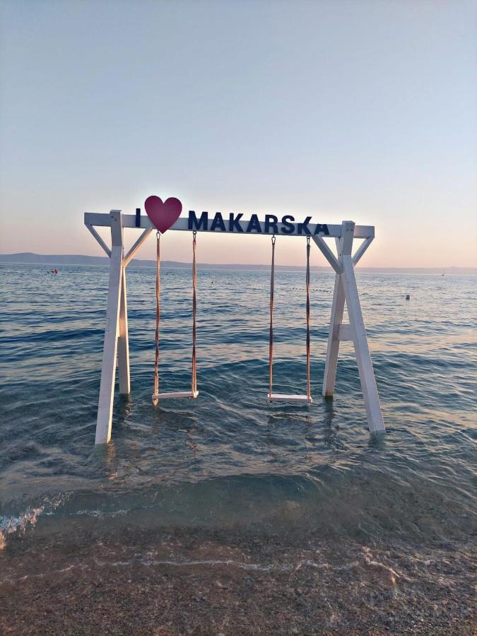 Apartman Aria De Lux Makarska Bagian luar foto